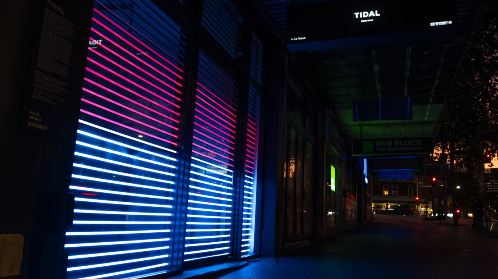 TIDAL Exhibit in Sydney, Australia