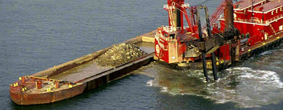 Dredging in New York Harbor